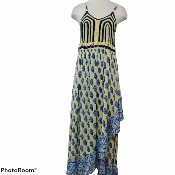 Anthropologies Raga Sunlit Daze Crochet Top Dress - Picture 10 of 15